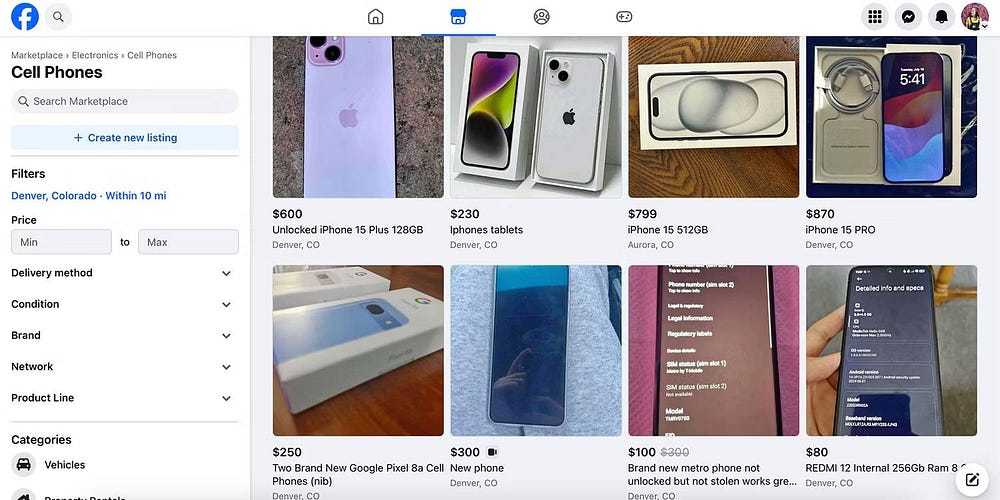 صورة لـ تجربتي في الشراء من Facebook Marketplace: هل هو فعلاً مكان آمن؟ | 1GZC10CO-_f8xi_5pKervdw-DzTechs