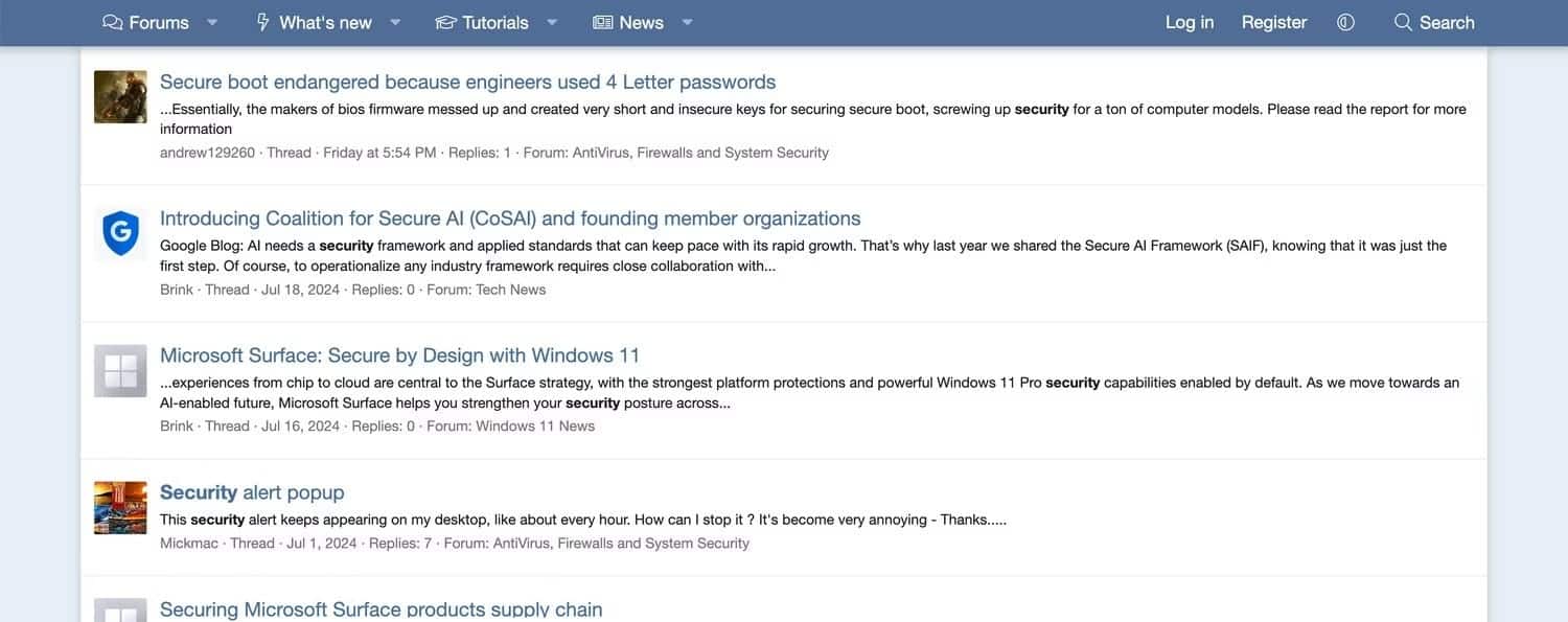 صورة لـ أفضل مواقع الويب لمُتابعة أخبار الأمان السيبراني والمُستجدات التقنية | 1WUdlAjQOtRWLkah8aJMtjg-DzTechs
