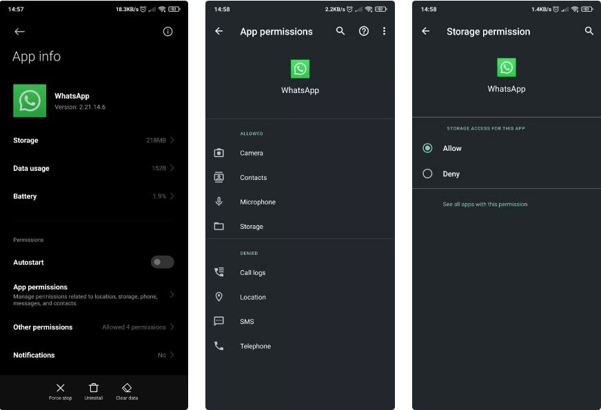 صورة لـ حل مشكلة عدم تنزيل الصور والوسائط على WhatsApp | 1ZmmNEg7e4kVNnaGFa_FryQ-DzTechs