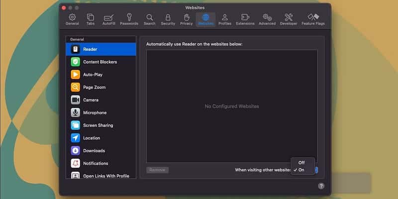 صورة لـ أفضل إعدادات Safari المُمكنة لتحسين تجربة التصفح على الـ Mac | 1O_j5D3QVszc4ZznggAeujg-DzTechs