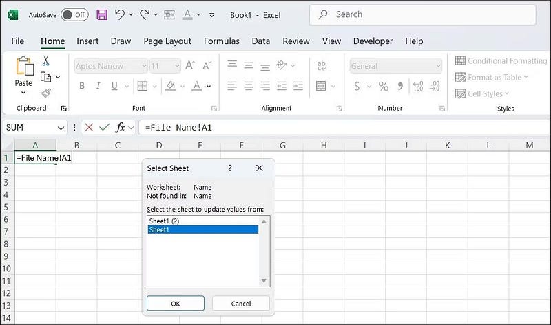 صورة لـ خطوات بسيطة لإصلاح مُصنف Excel التالف | 1_GBUBZeZCynYl8_QZ7a5Tg-DzTechs