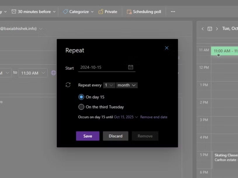 صورة لـ استراتيجيات فعَّالة لجدولة الاجتماعات في Outlook بكفاءة عالية | 1AS4ZQtICJhMOAeHquvpbpw-DzTechs