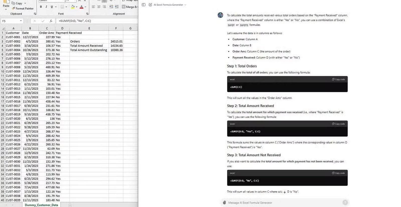 صورة لـ كيف يُوفر الذكاء الاصطناعي الوقت في التعامل مع الدوال المُعقَّدة في Excel | 1PWK0Thj3_5DIf0PuTHwuTw-DzTechs
