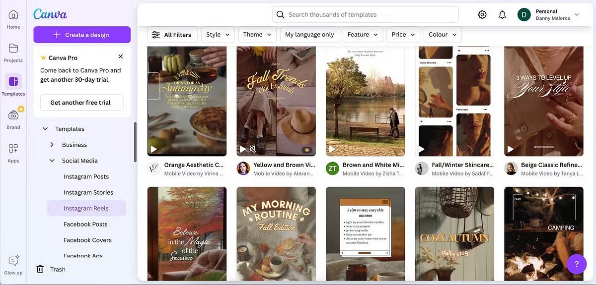 صورة لـ طريقة سهلة لإنشاء مقاطع ريلز رائعة لـ Instagram باستخدام Canva | 1RpXlpN_RGQUgL8DoHEwQkg-DzTechs