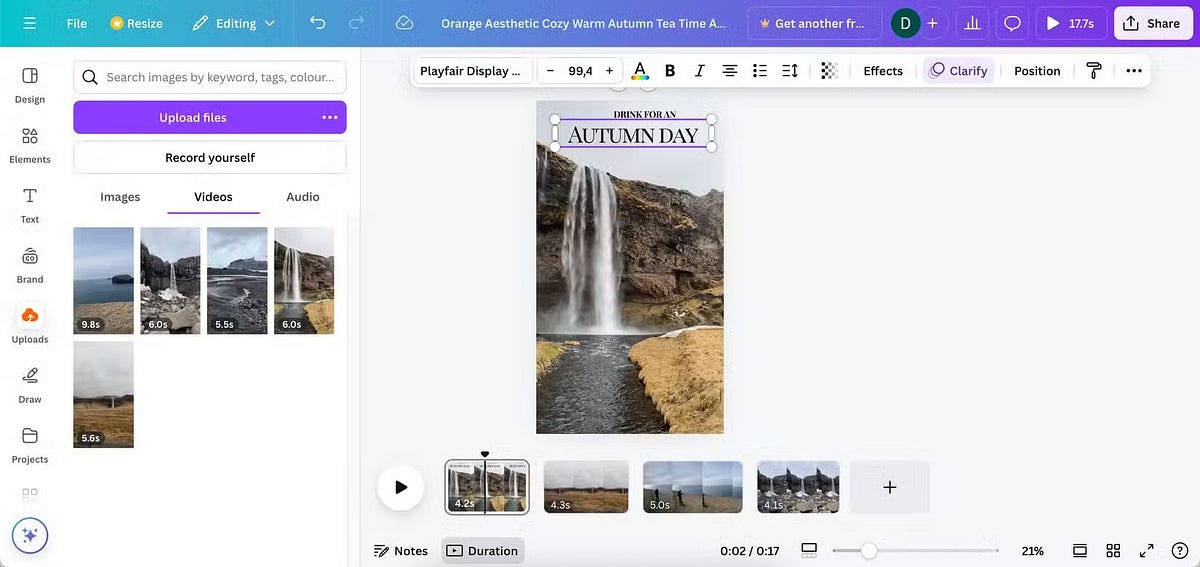 صورة لـ طريقة سهلة لإنشاء مقاطع ريلز رائعة لـ Instagram باستخدام Canva | 1bxN_zaBxN5Op9In83s3BMA-DzTechs