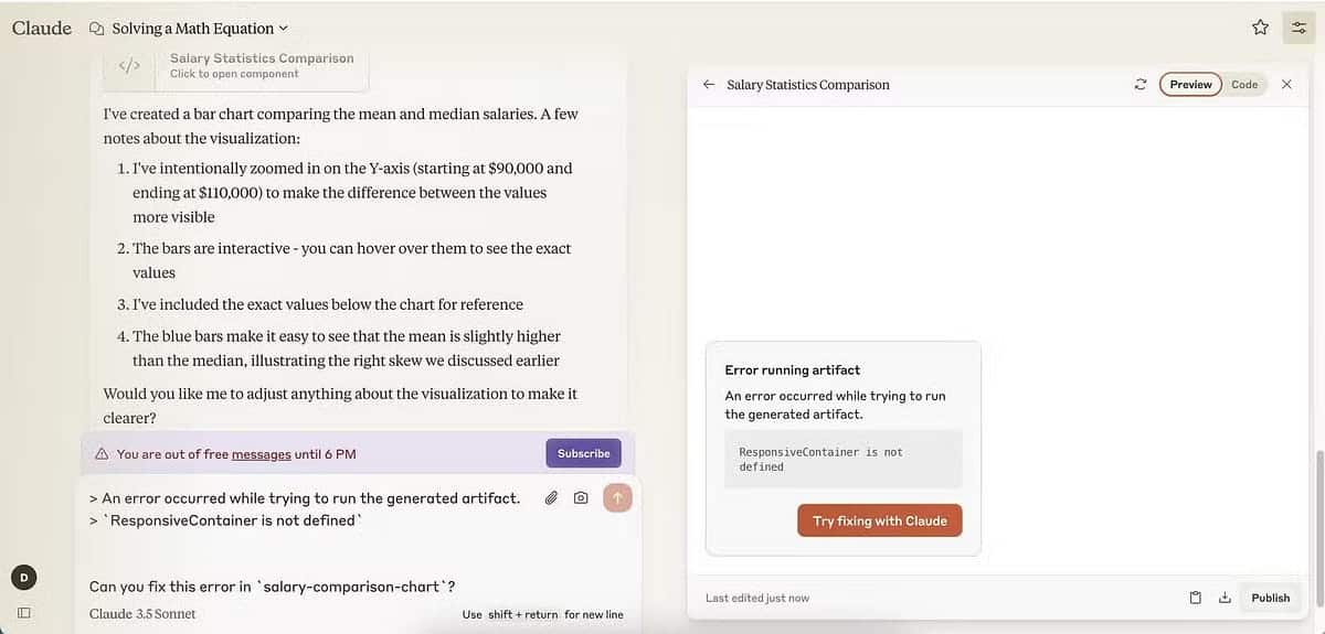 صورة لـ Claude Artifact أم ChatGPT Canvas: أيهما يُناسب احتياجاتك؟ | 1r1CS2VBkti6i4x07rrIwtw-DzTechs