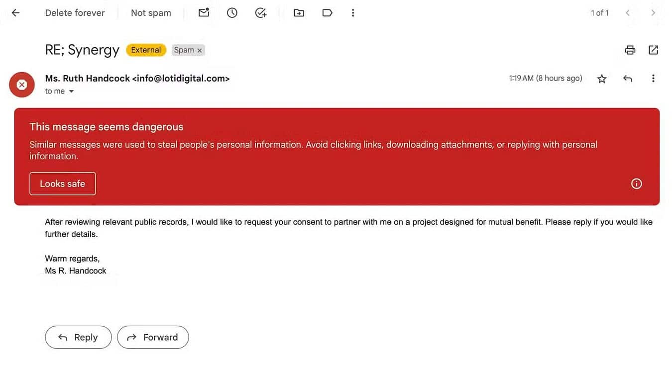 صورة لـ كيف يُمكن اكتشاف رسائل البريد الإلكتروني الاحتيالية بسرعة وتجنبها | 1u4aQuMzy94dGiiFjY43OLg-DzTechs