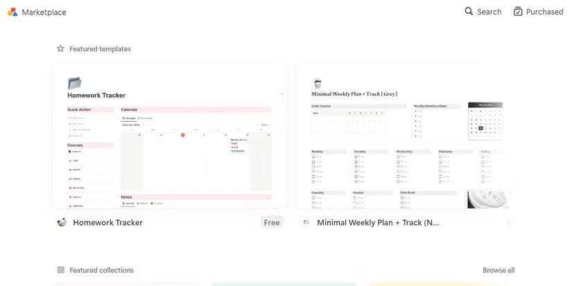 5. الكثير من النماذج المجانية للاختيار من بينها