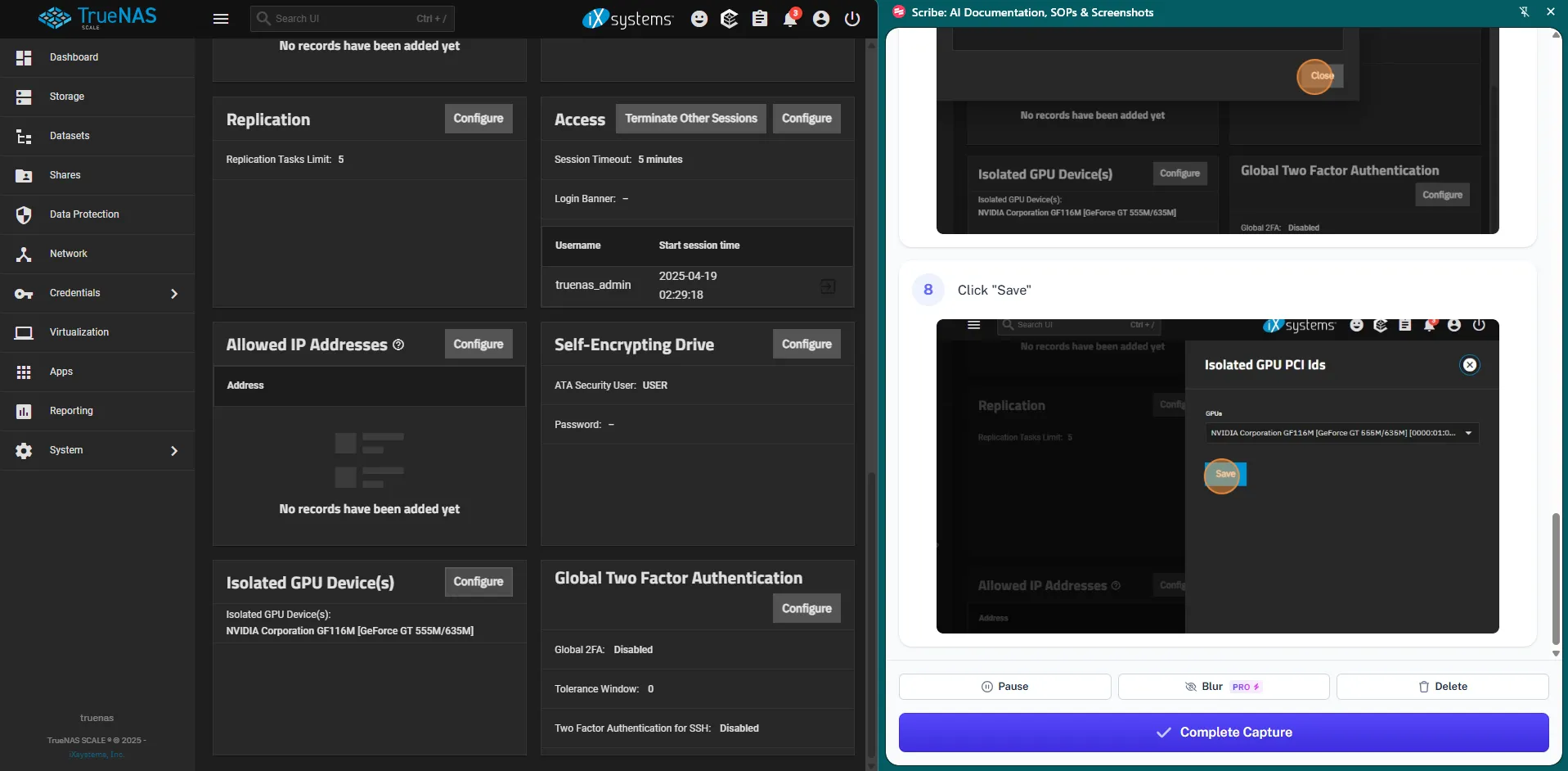 إنشاء دروس تعليمية باستخدام Scribe