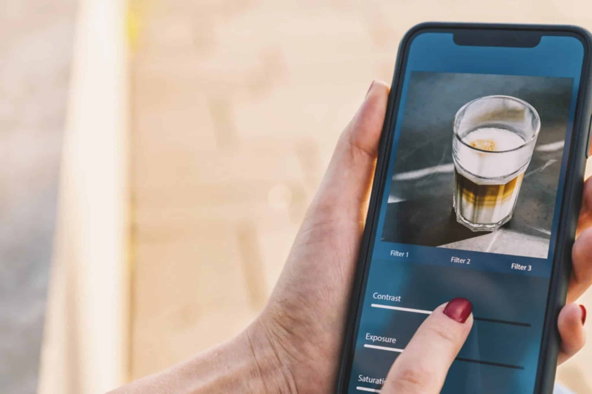 تطبيق تعديل الصور على الهاتف الذكي