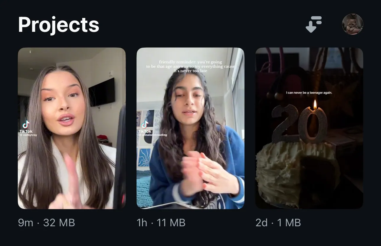 Instagram Edits Projects