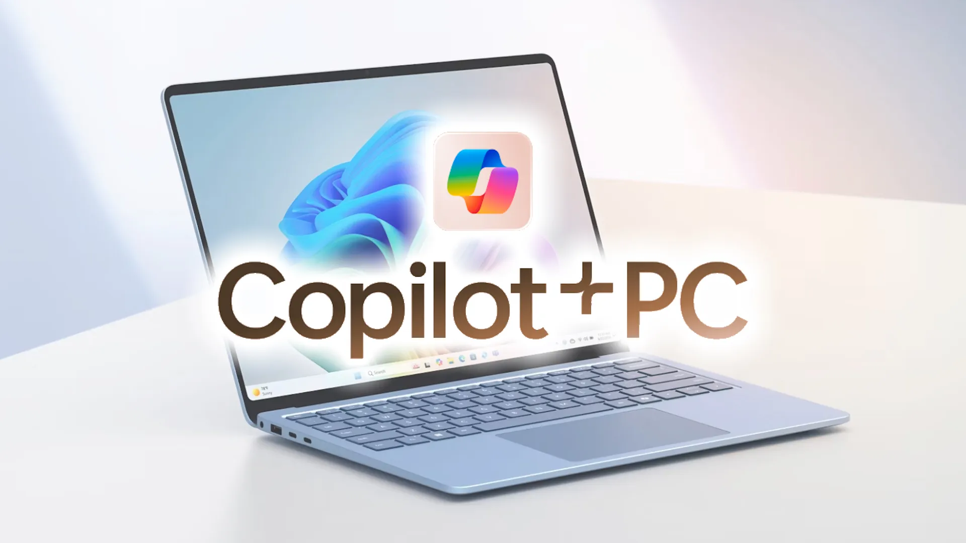 microsoft surface laptop ai with copilot branding