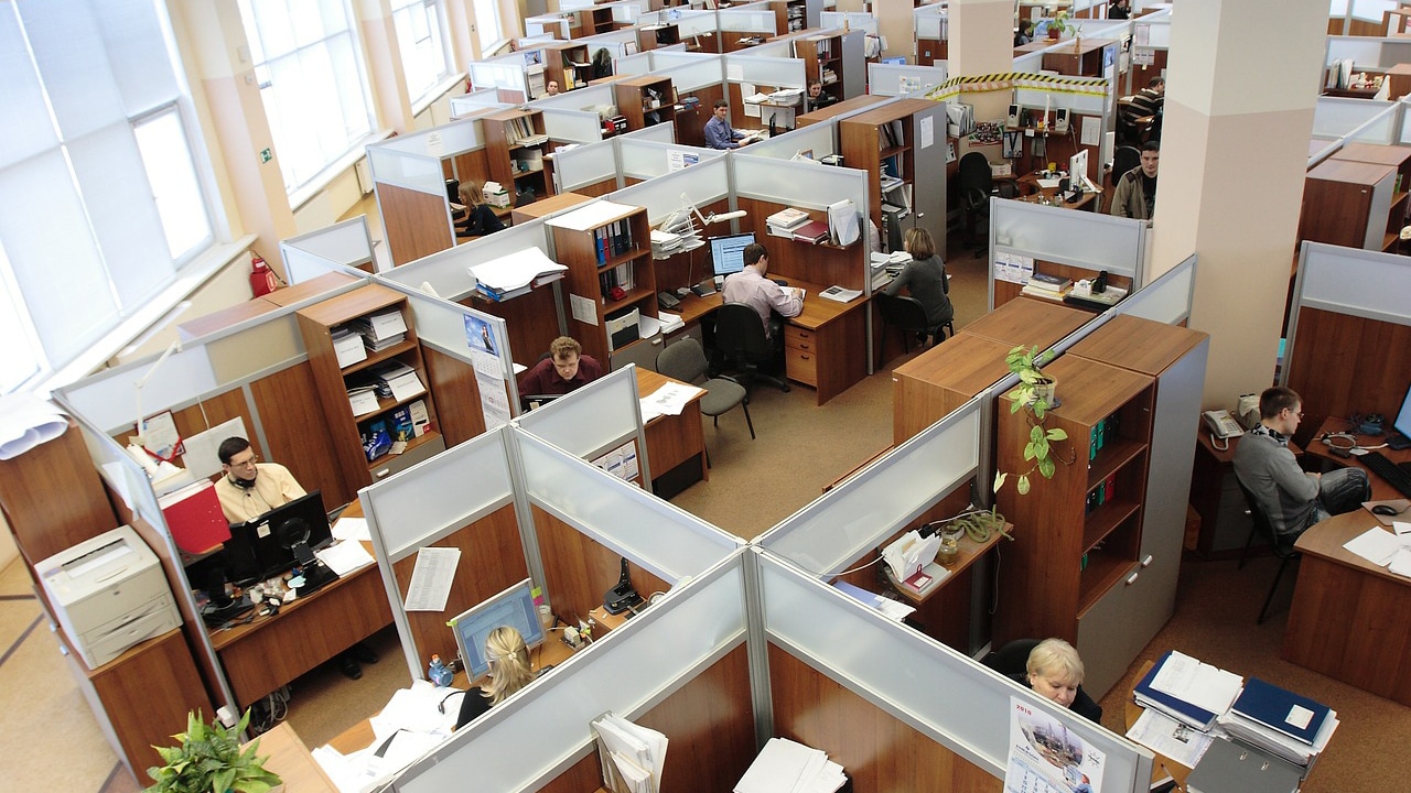 موظفون في المكاتب