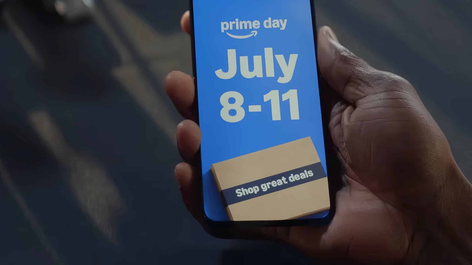 لقطة من الفيديو الترويجي لأمازون برايم داي 2025