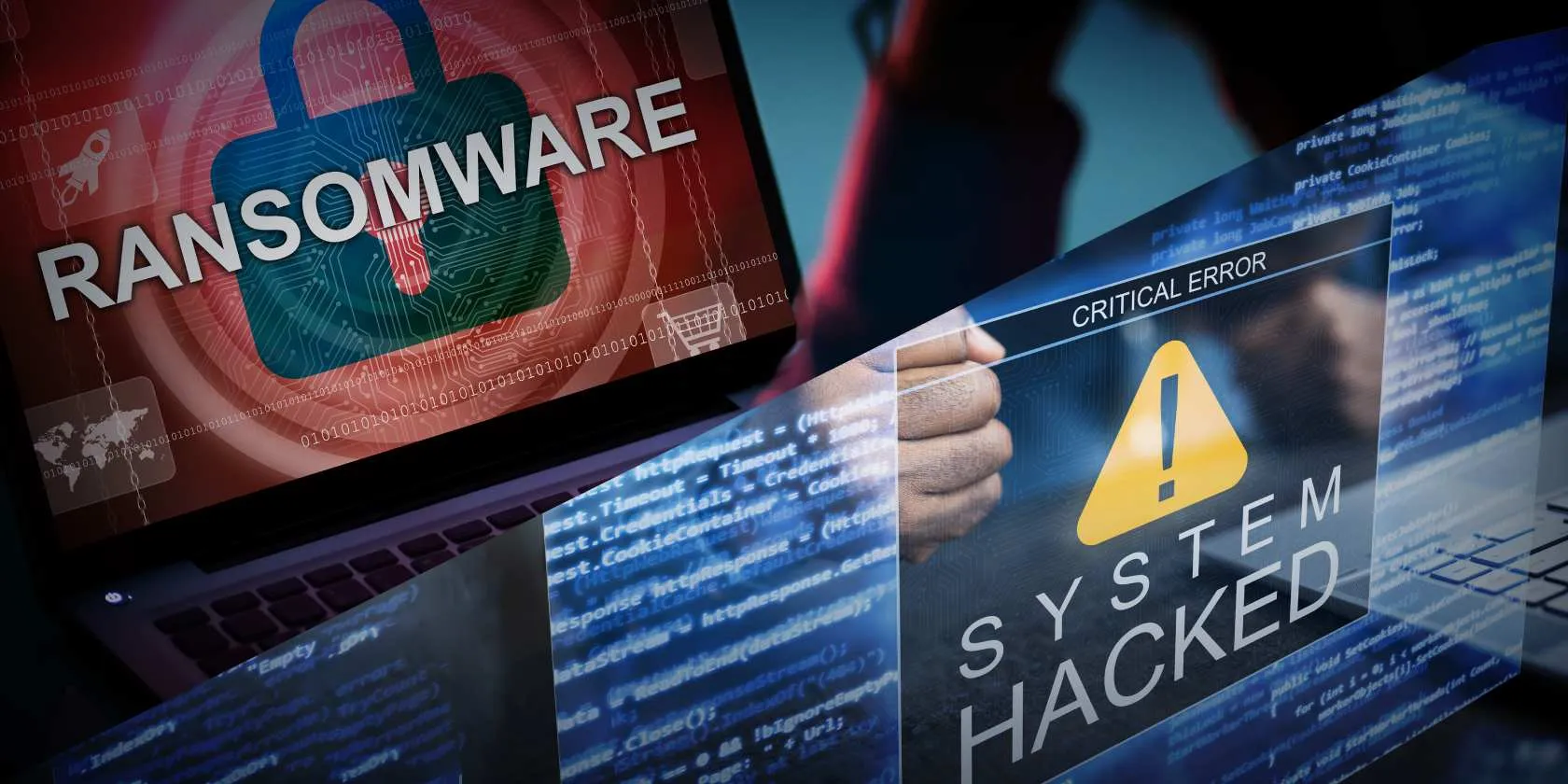 مقارنة بين اختراق النظام وبرامج الفدية الخبيثة