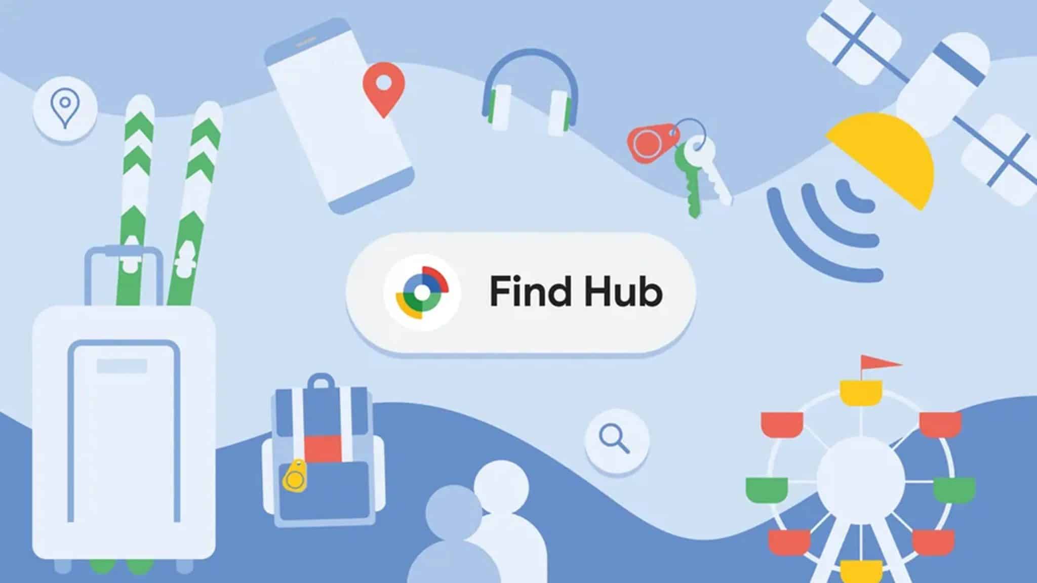 شعار واسم تطبيق Google Find Hub