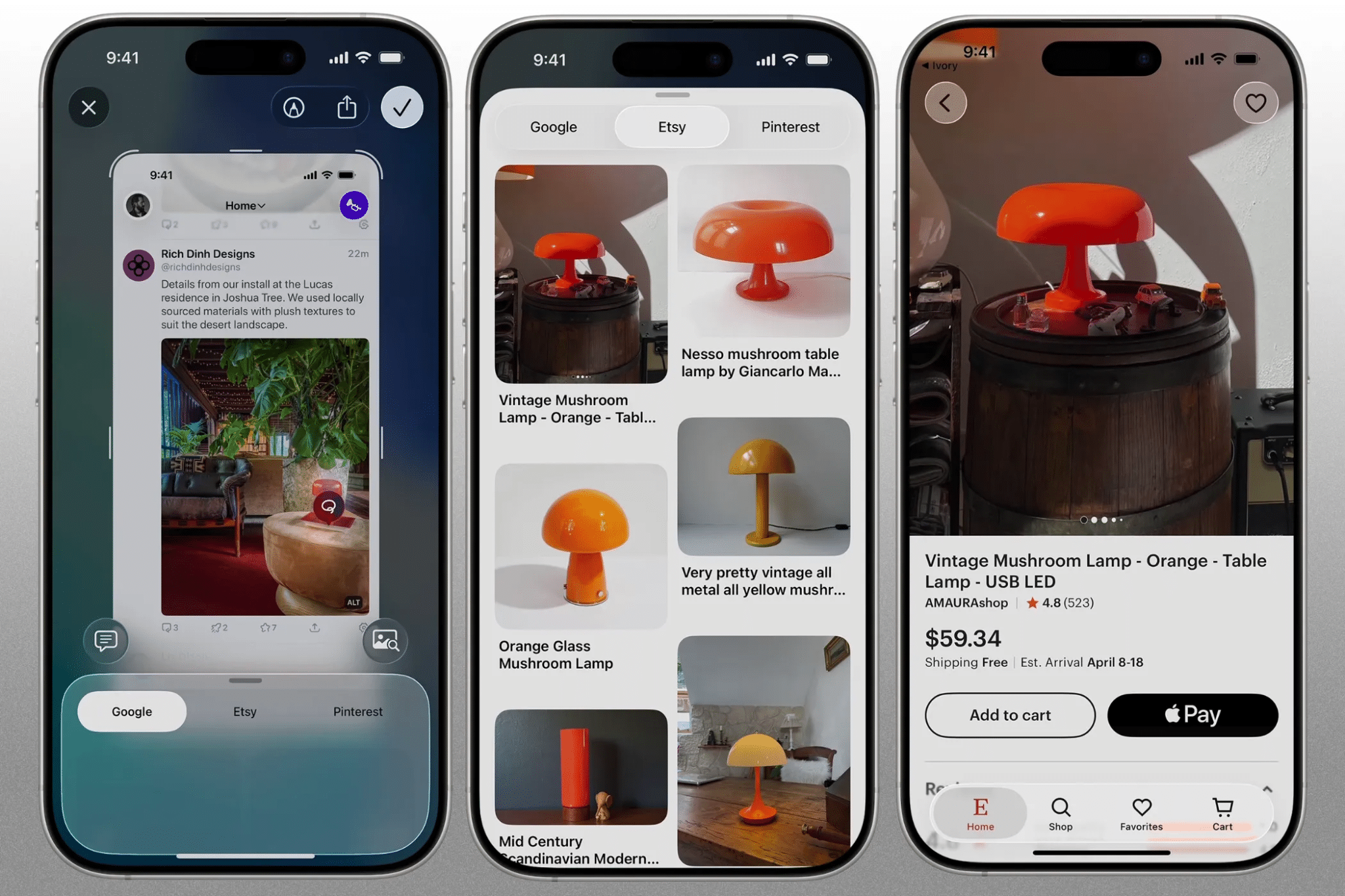 بحث الصور باستخدام ميزة الذكاء البصري في iPhone