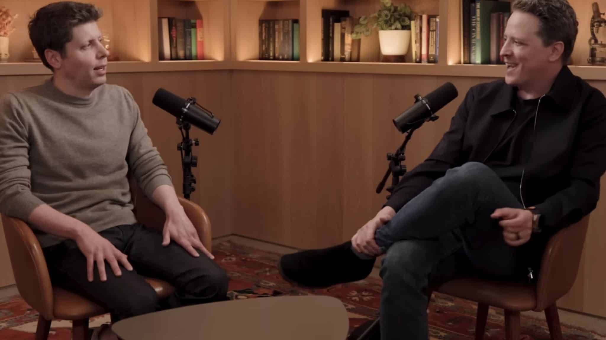 Sam Altman podcast appearance. 