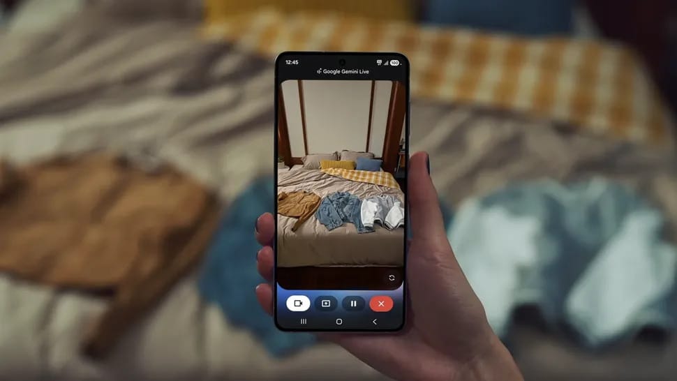 Gemini Live on the Samsung Galaxy S25 Edge