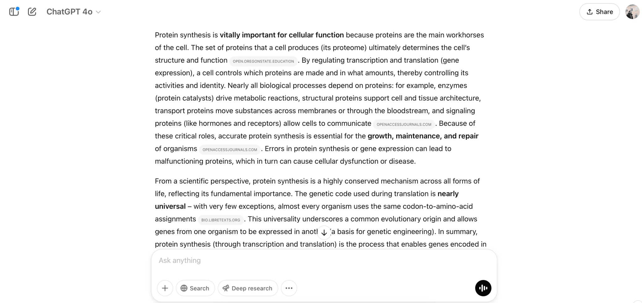 Finding Deep Research From ChatGPT