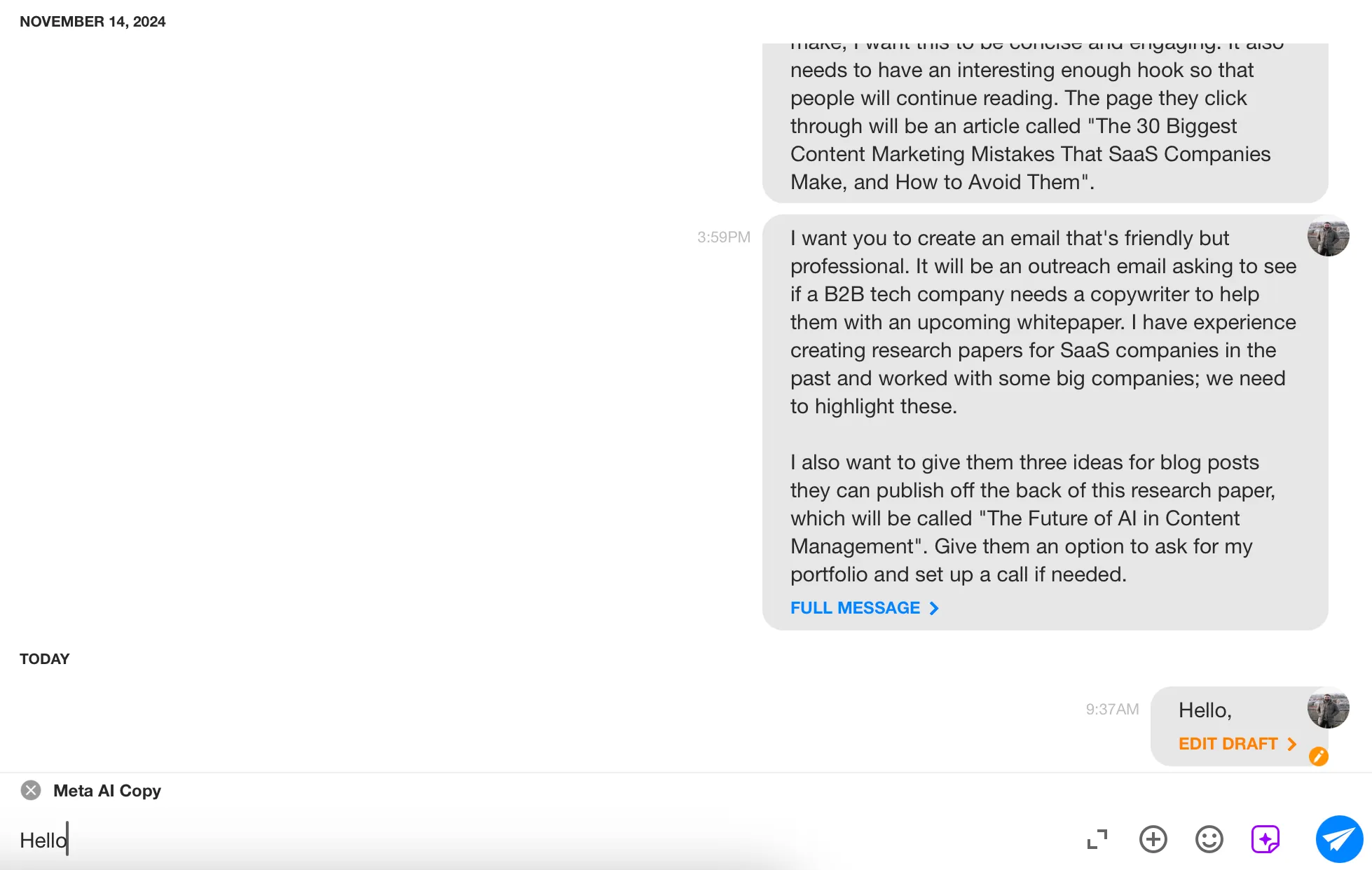 Using Email Chat in the Spike App