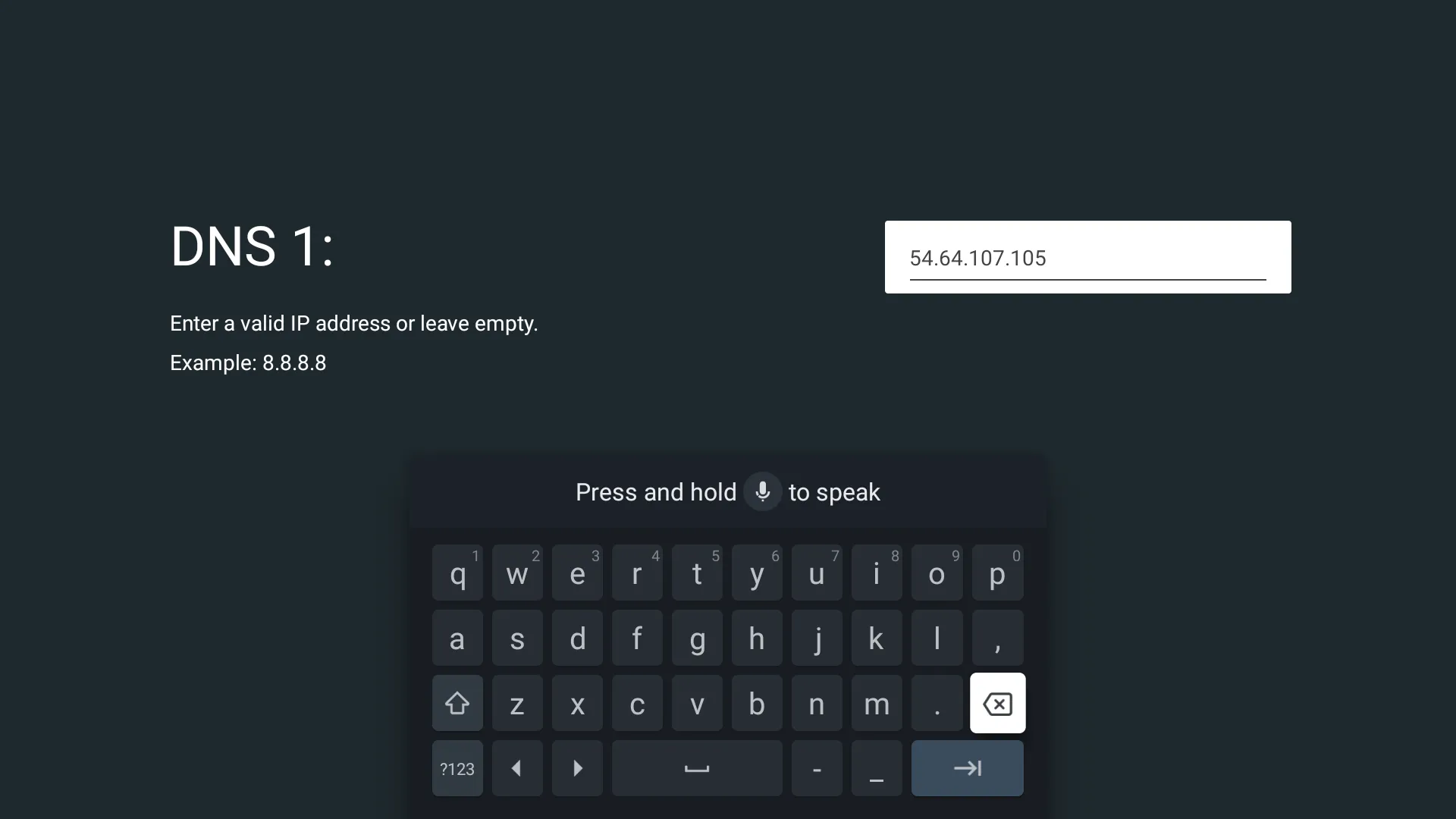 Set SmartDNS Proxy DNS