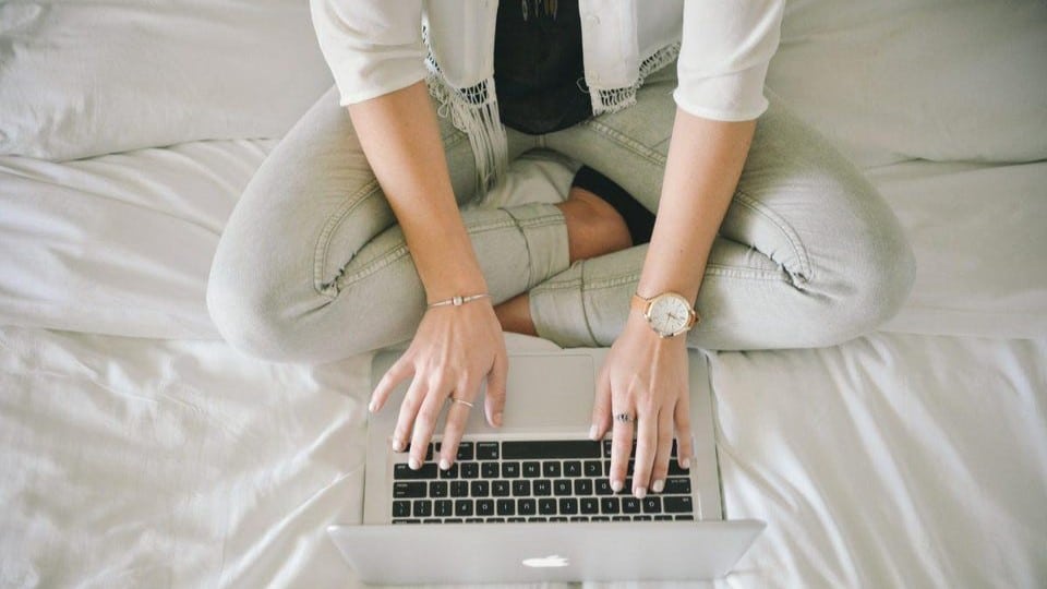 العمل من المنزل