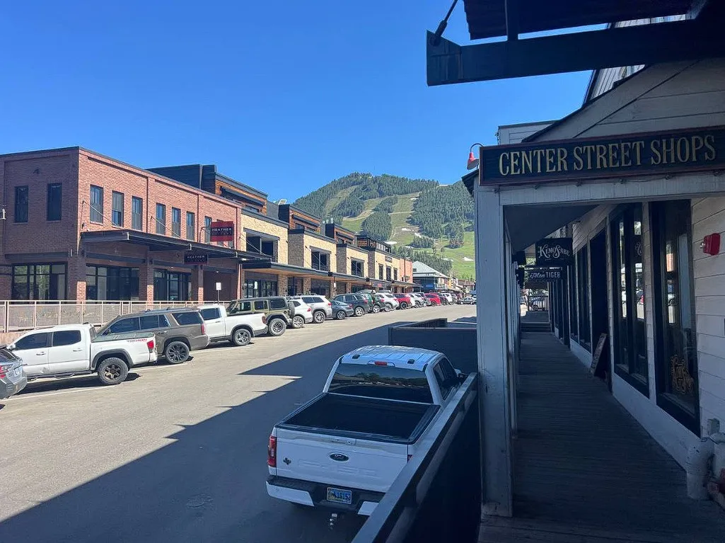 A street in Jackson WY