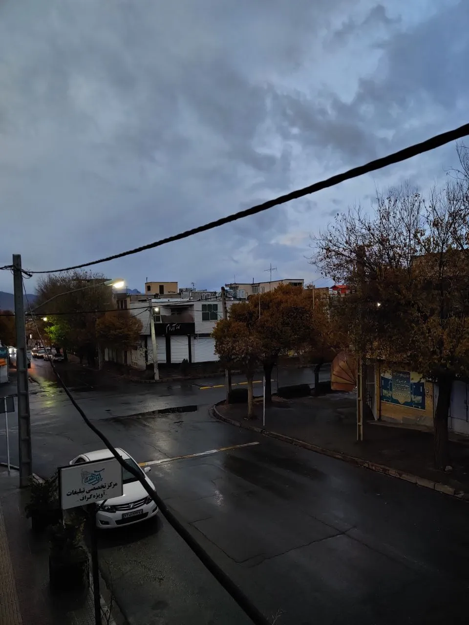 A street in Shahre Kord