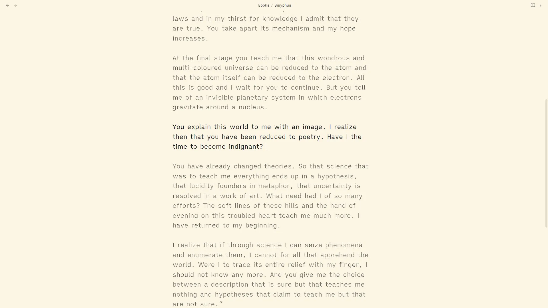 Obsidian in fullscreen focus mode