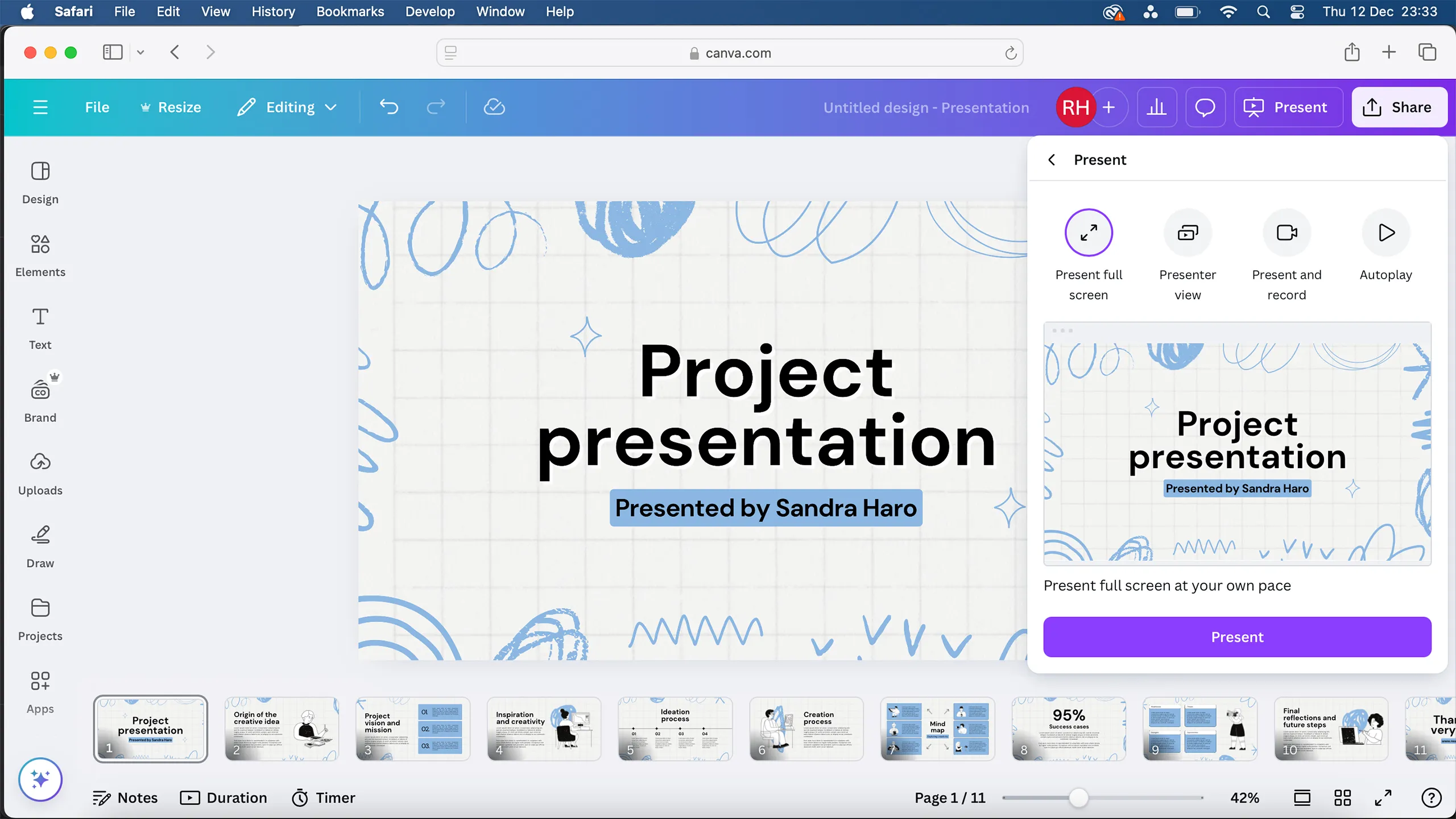 تصميم عروض تقديمية احترافية باستخدام Canva