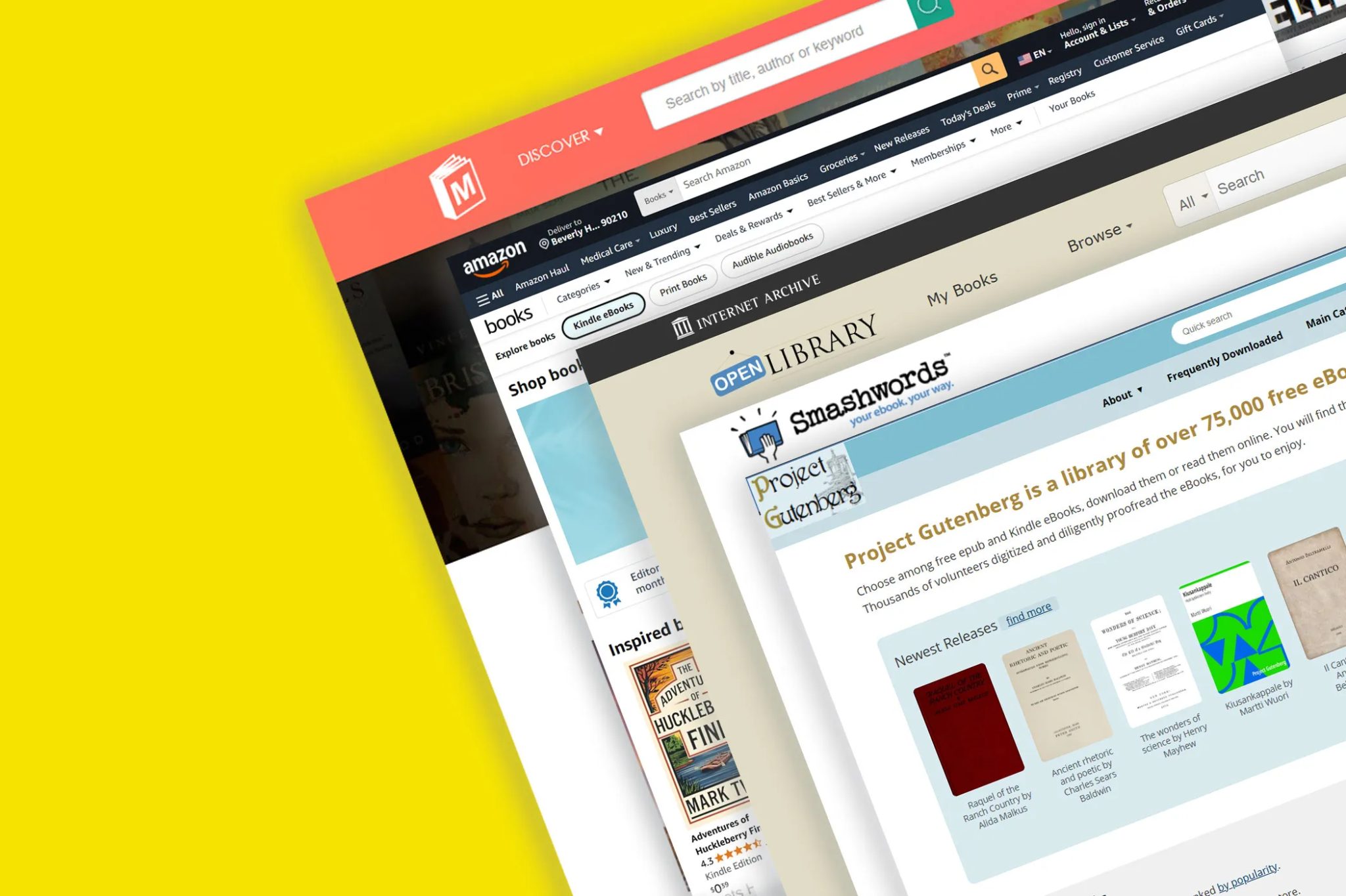 صورة مميزة لمواقع الكتب المجانية