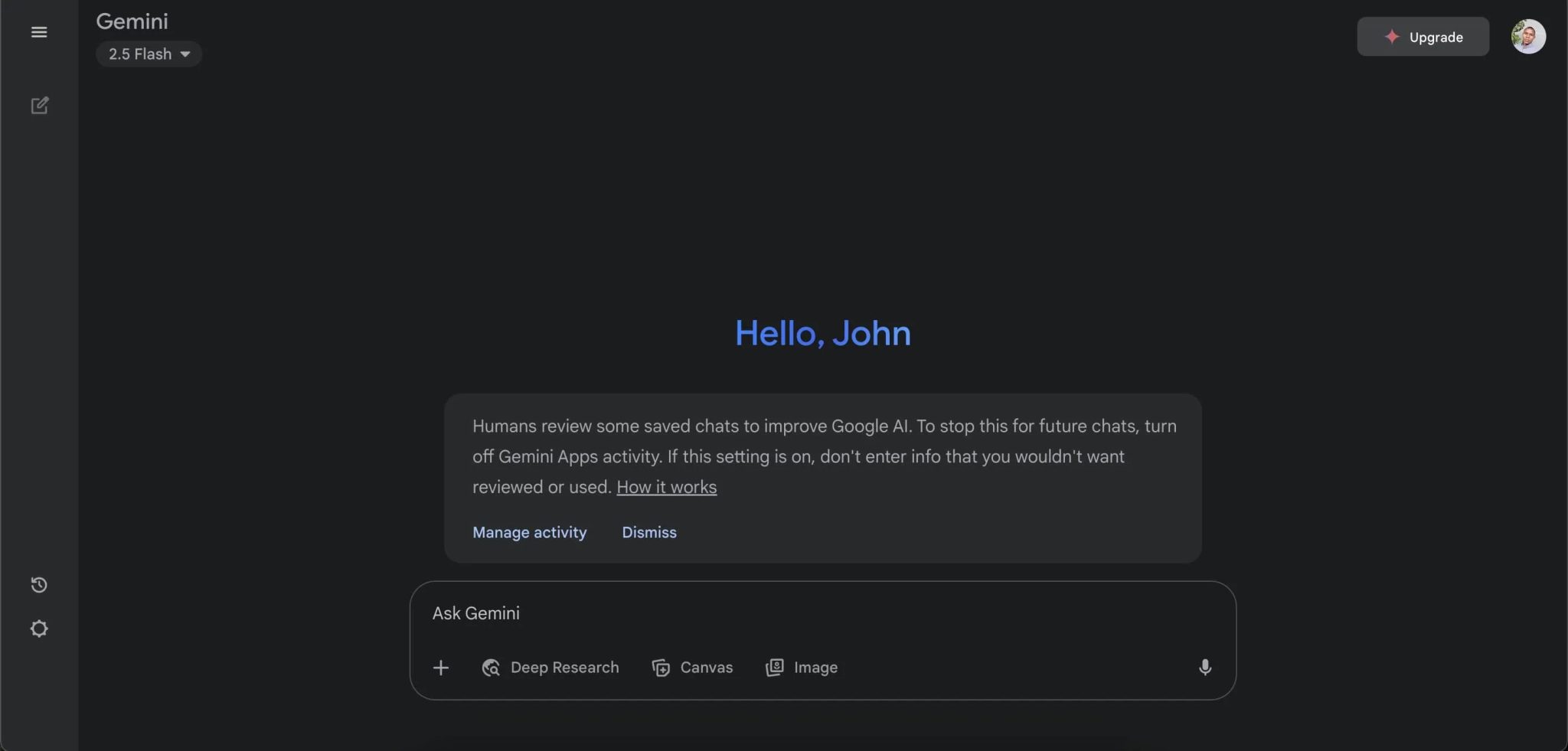 Gemini privacy policy