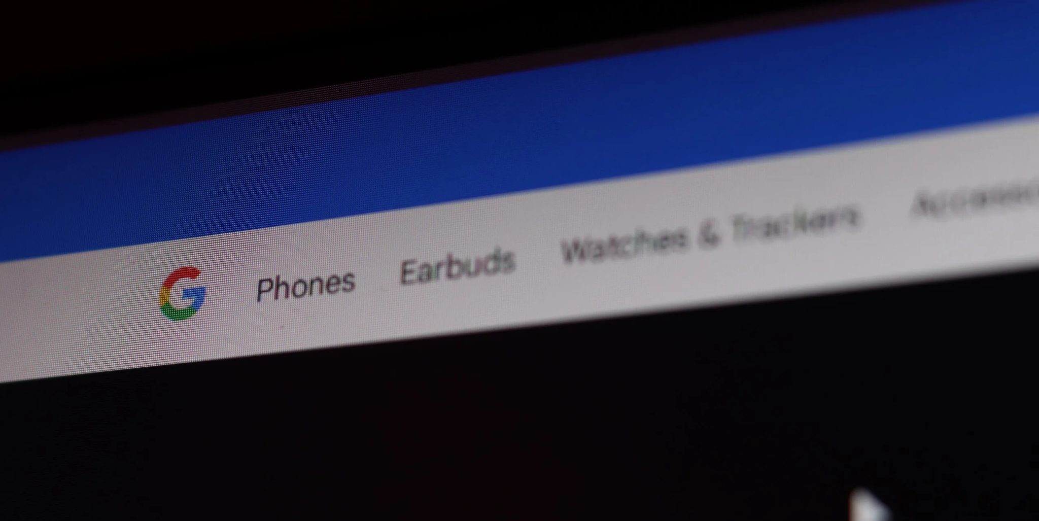 Google Store website