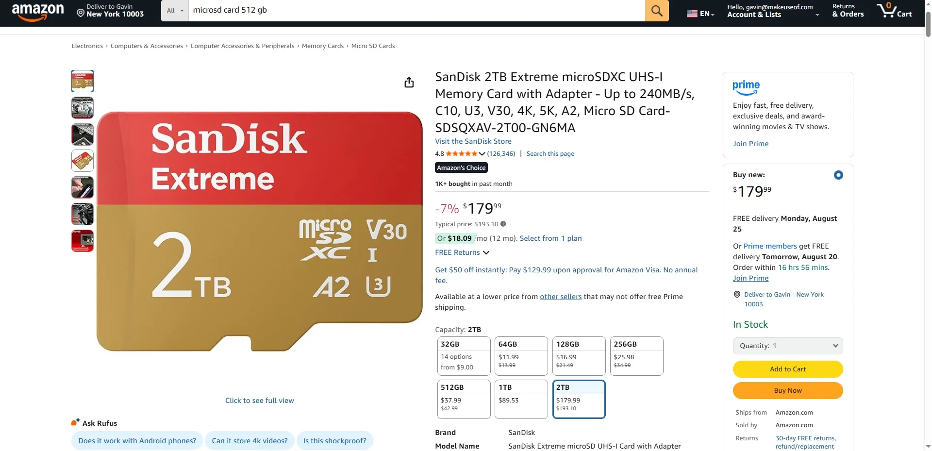 microsd card 2tb capacity amazon