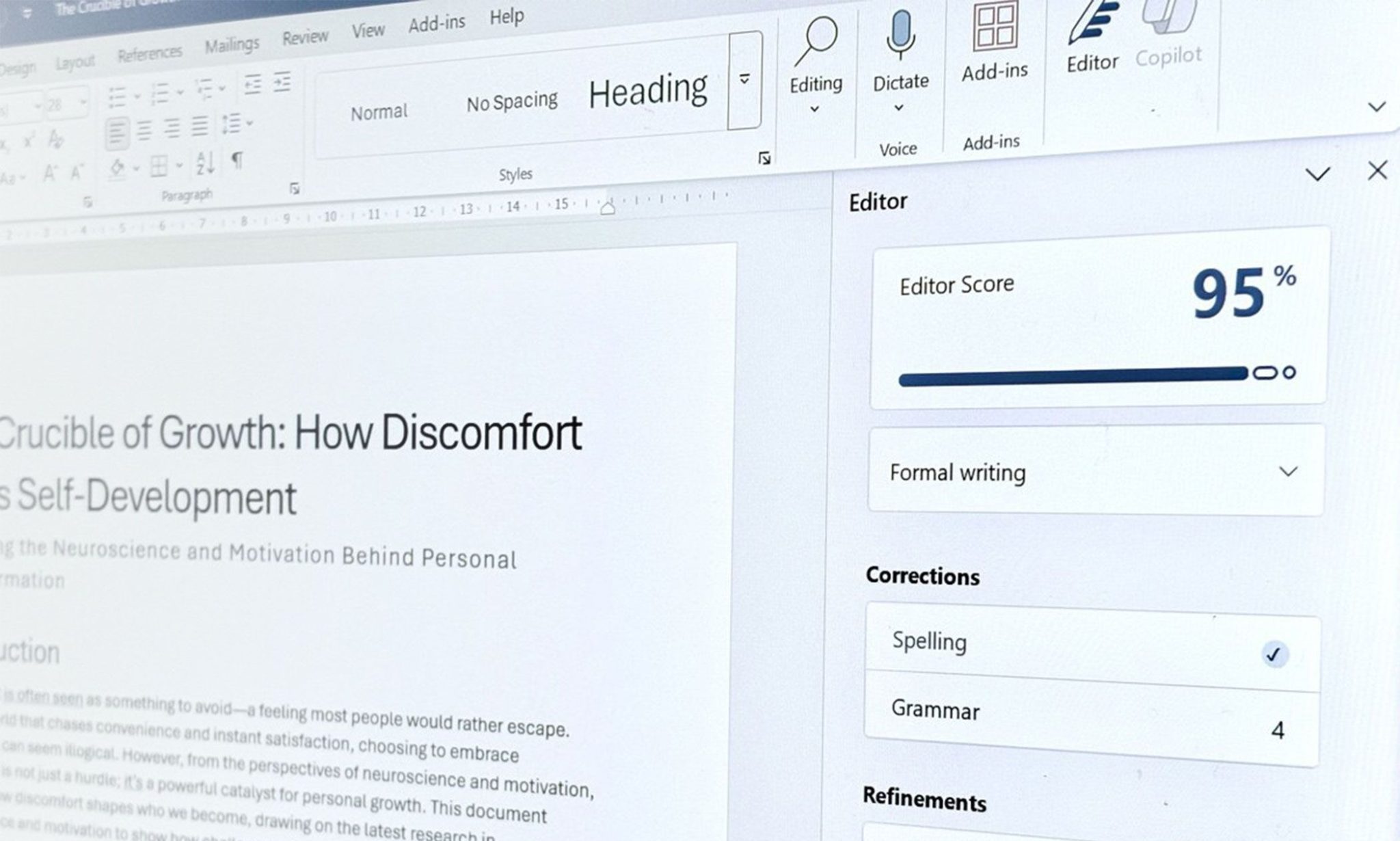 صورة مميزة لأدوات التدقيق اللغوي في Microsoft Word