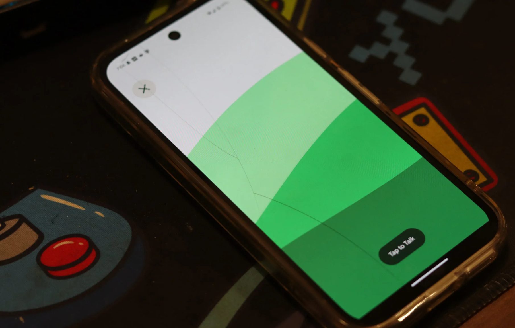 Pi AI voice conversation screen on Android