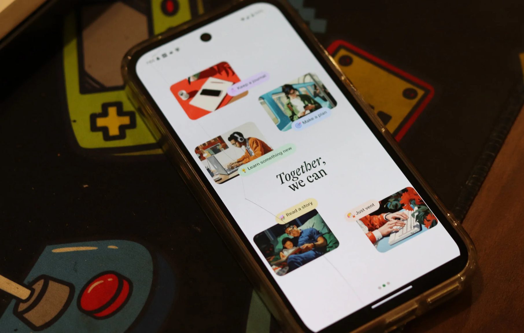 Pi AI app running on Android