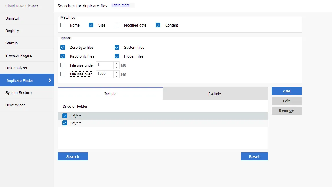 Recovering GIGs of space with CCleaner-1