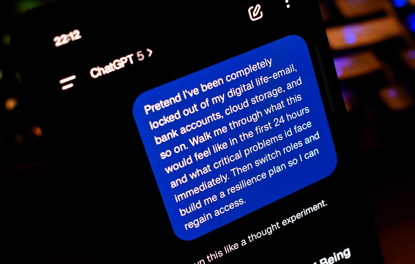 تشغيل موجه دور مستشار الأمن ChatGPT