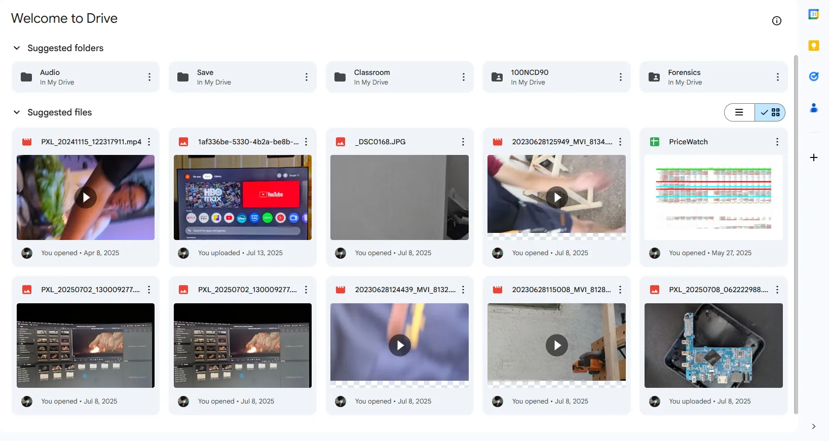 Backing up using Google Drive