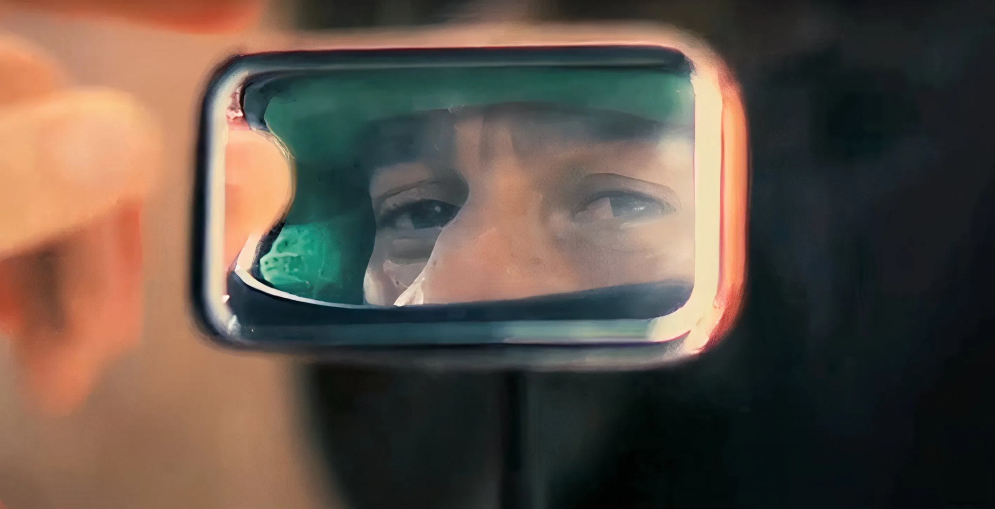 Screenshot of the Senna documentary.
