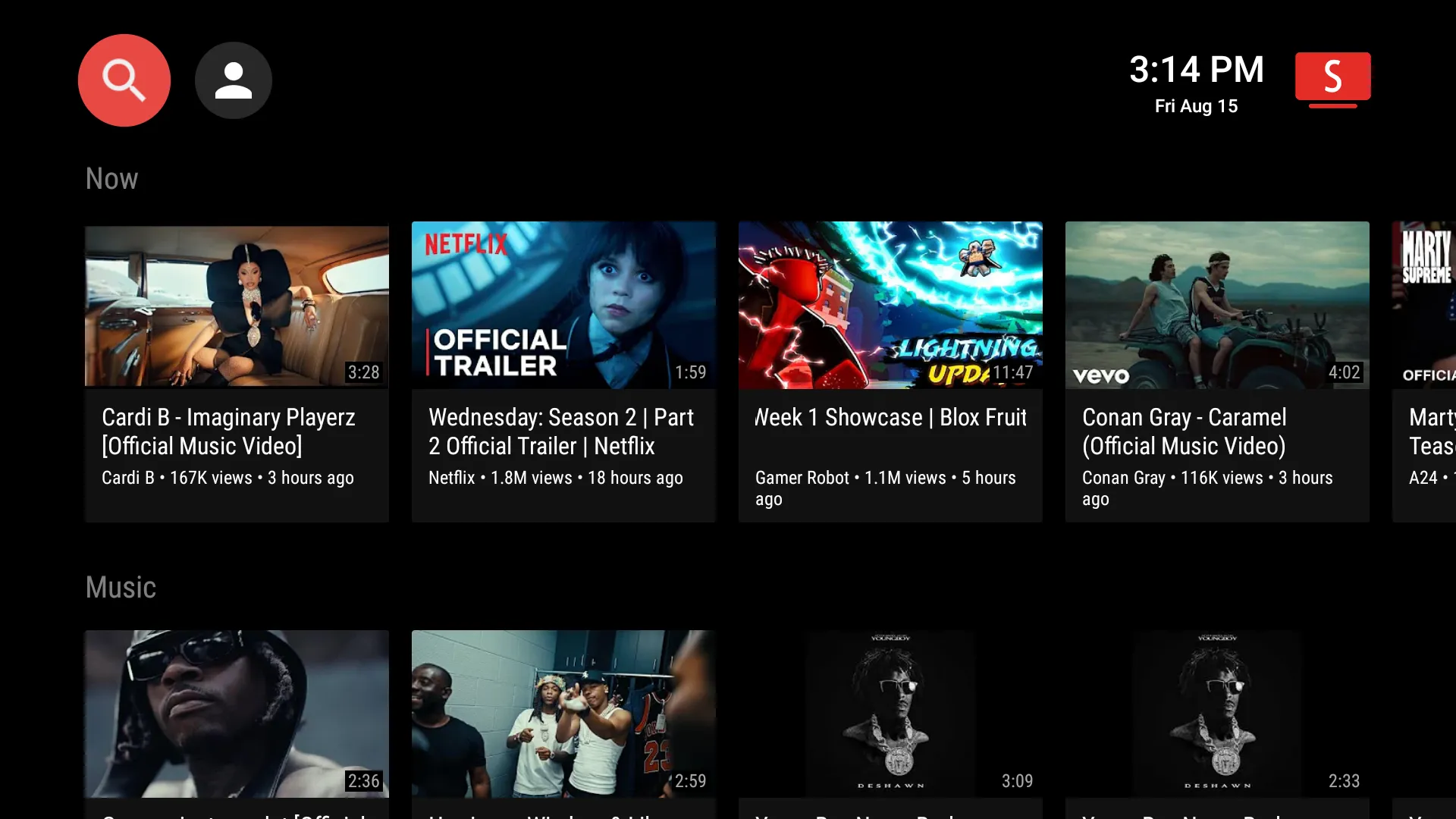 بث YouTube مجهول الهوية باستخدام SmartTube Next