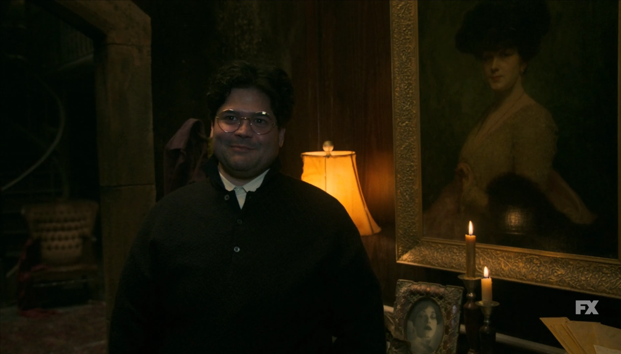 Guillermo from What We Do in the Shadows smiling at the camera