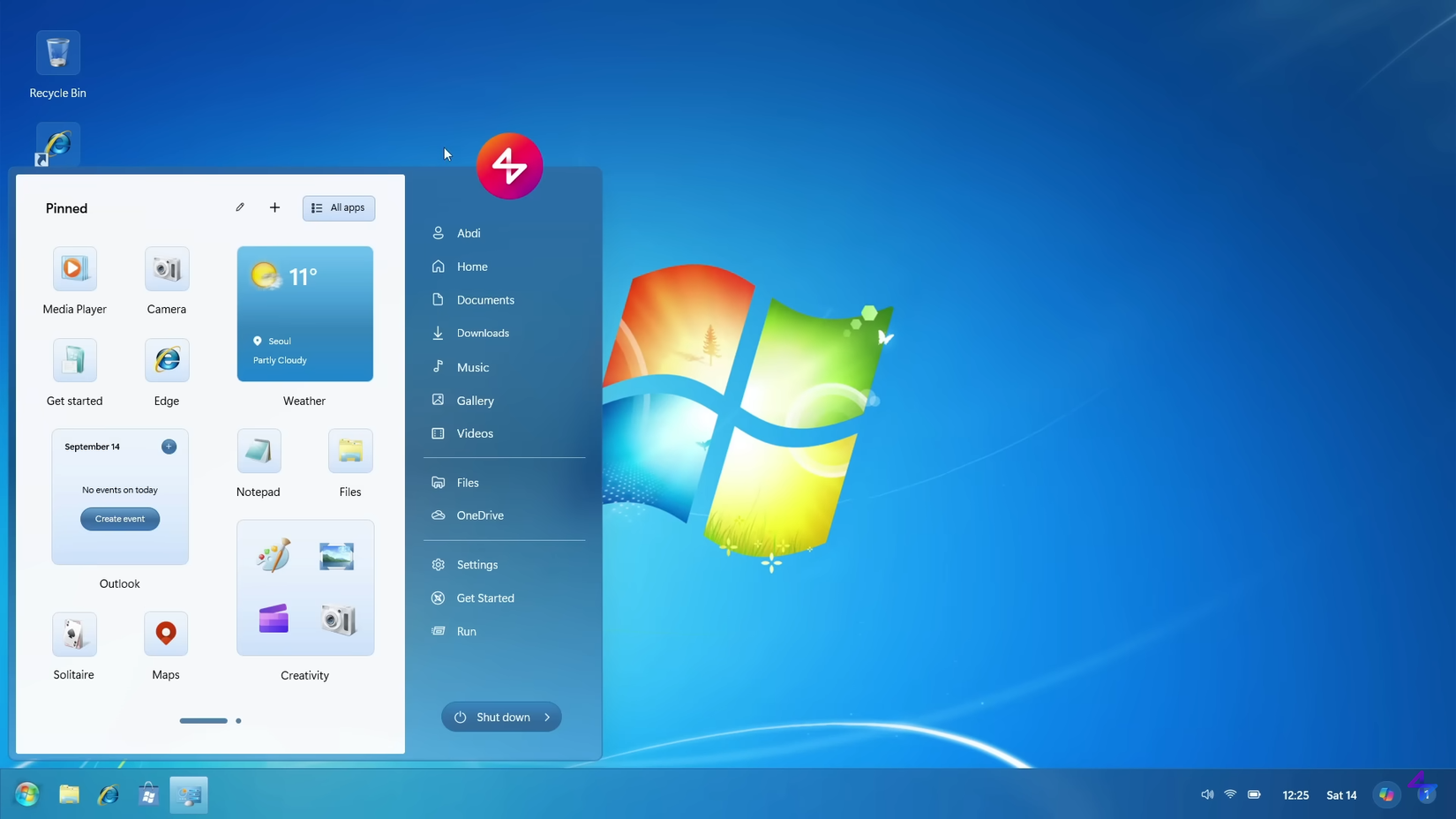 04 Windows 12 Concept Using Windows 7 Theme