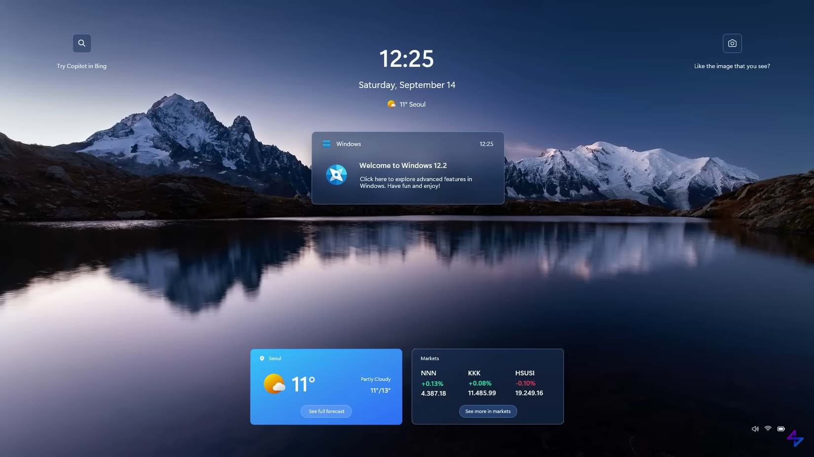 05 Windows 12 Concept Lock Screen