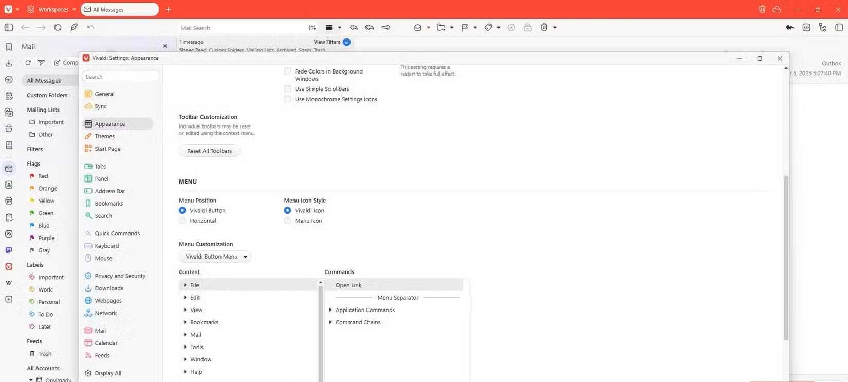 customization on the vivaldi browser-1