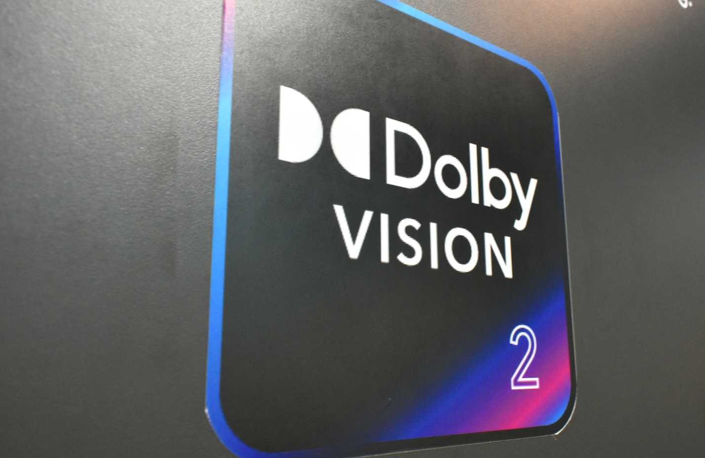 dolby vision 2 logo on wall at ifa 2025.