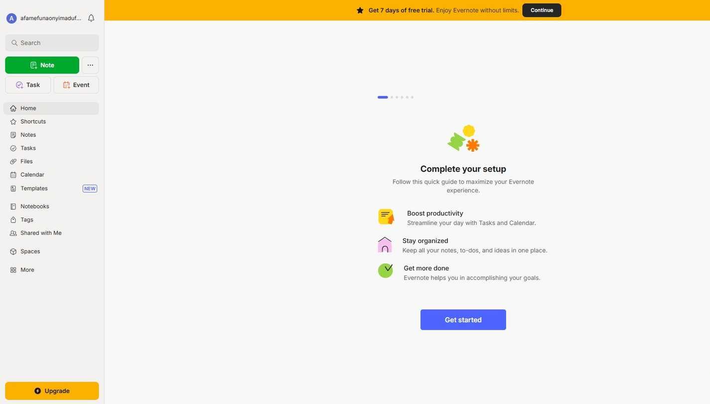 Evernote limited free plan for cloud storage