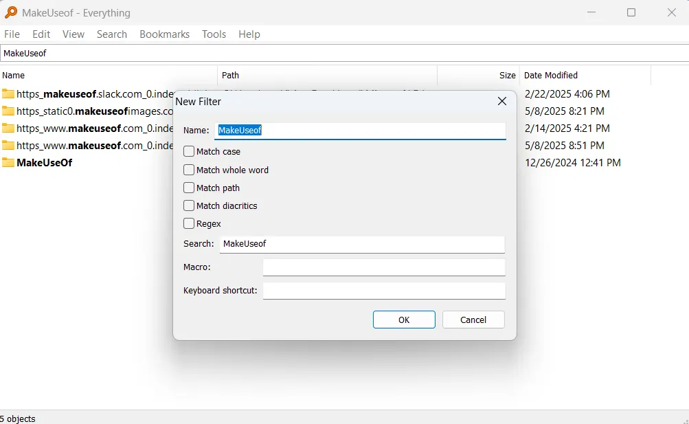 تطبيق Everything على نظام التشغيل Windows